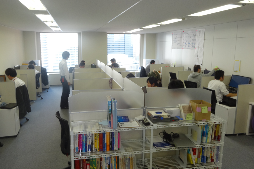 2012年のオフィスの様子