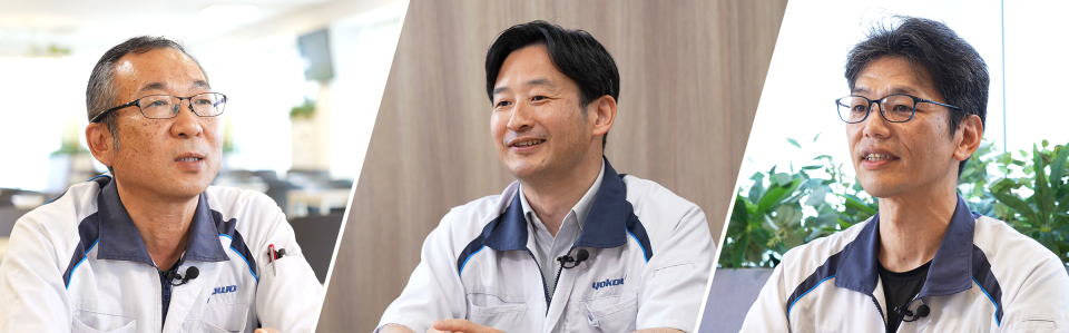（左）株式会社ヨコオ 執行役員 生産プロセス革新本部長 兼 CTC／FC／MD 製造統括 赤尾 剛 様